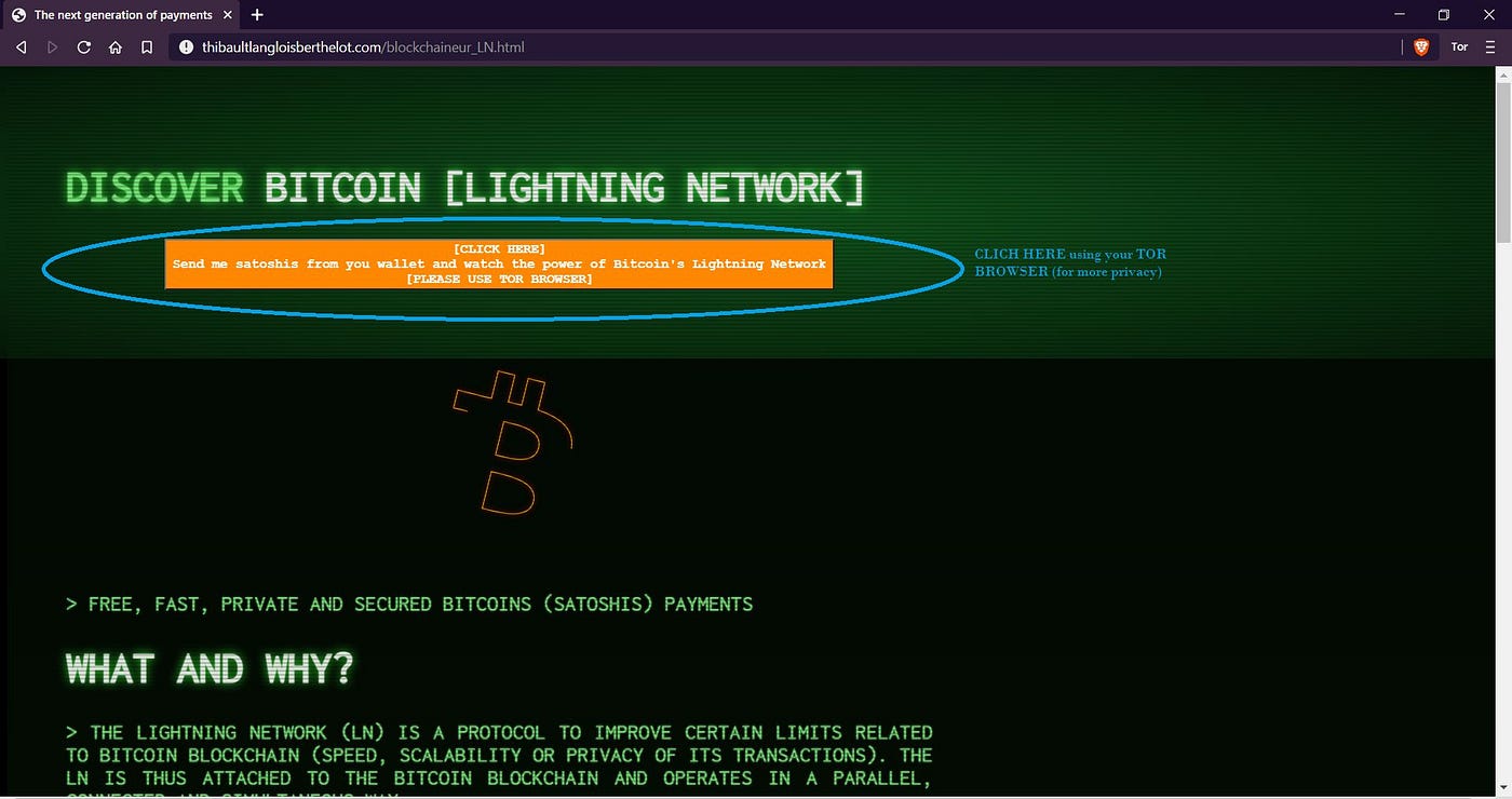 Finally use Bitcoin as a currency ! | by Thibault Langlois-Berthelot |  Medium