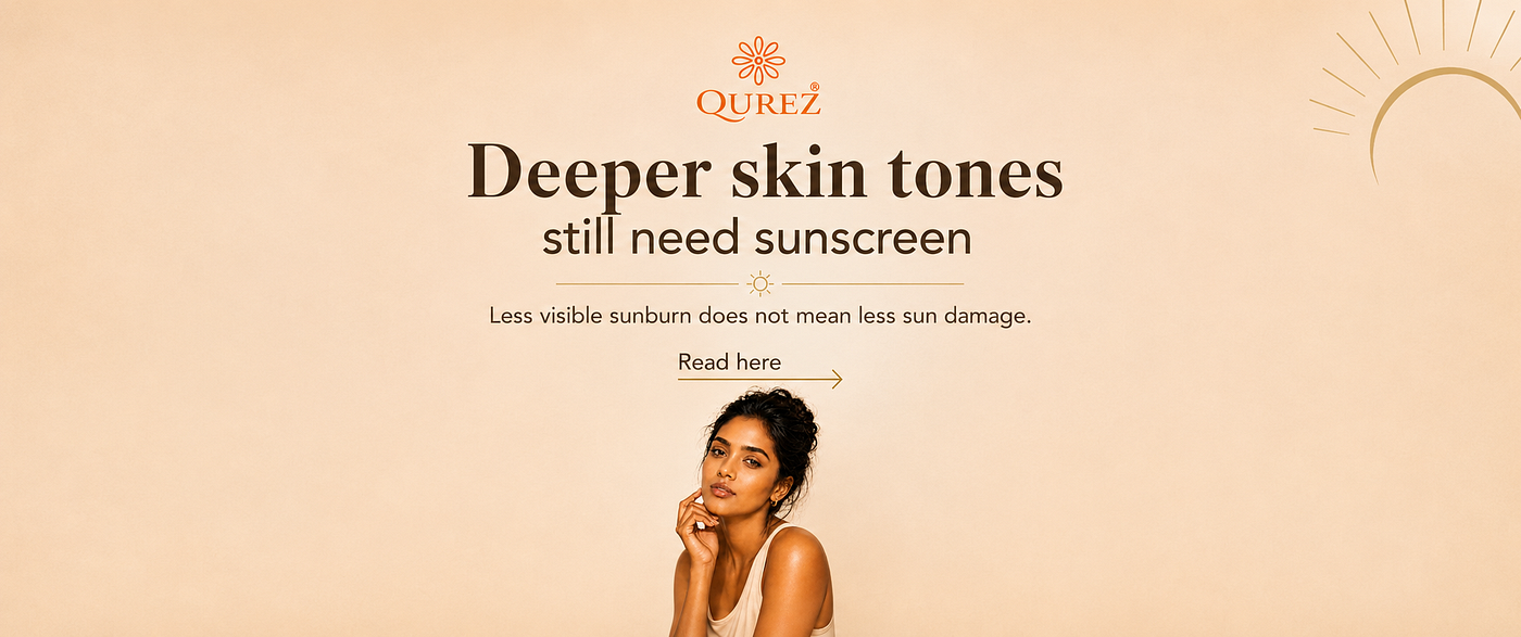 The Skin Myth Clinic by Qurez “Deeper skin tones do not require sunscreen”?