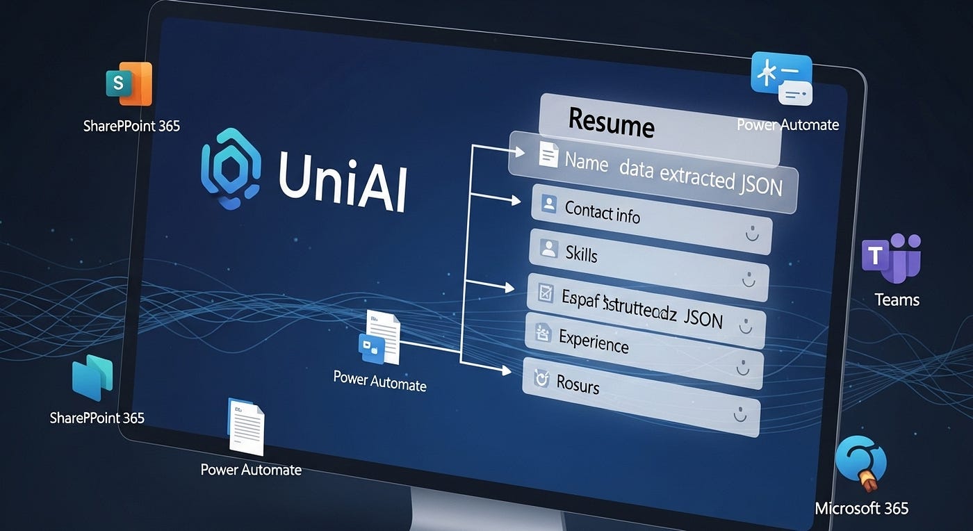 How UniAI Can Help Your Business Automate Resume Data Extraction