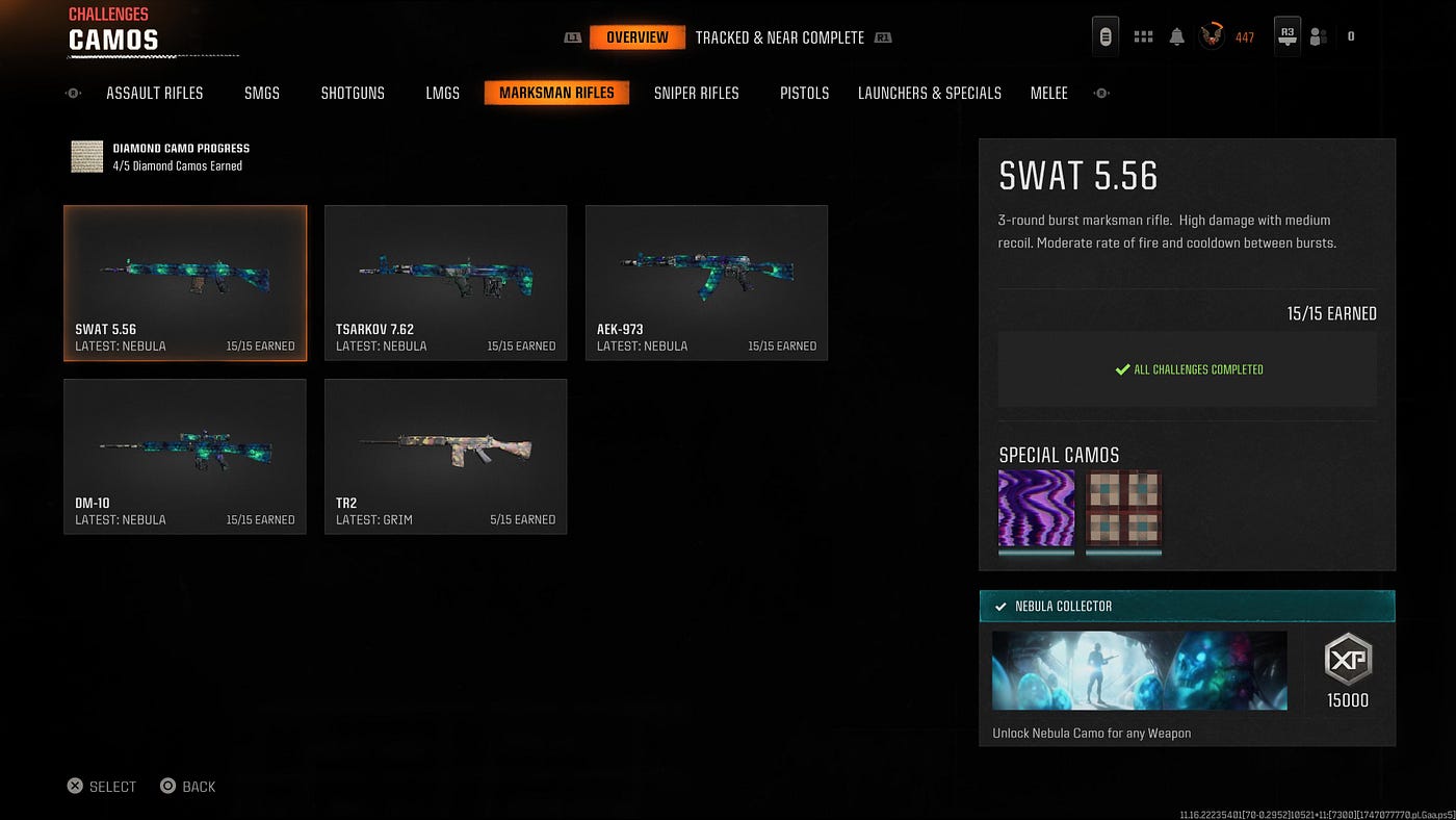 My Call of Duty Zombies Nebula Camo Grind | by Cheng Jang Thye