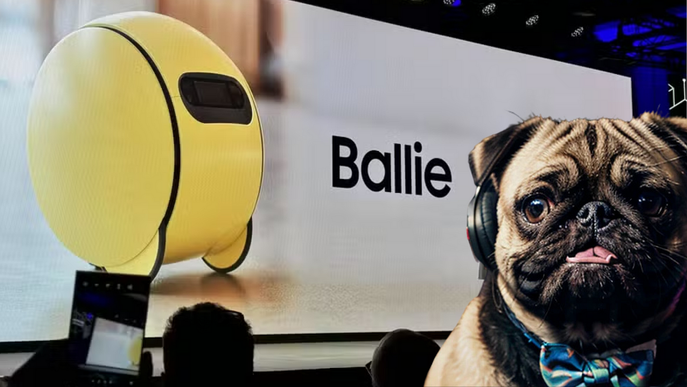 Ballie: Your New Robo-Buddy That's Straight Out of a Sci-Fi Flick | by  BWenz The Pug 🐾 Pawspectives | Jan, 2024 | Medium