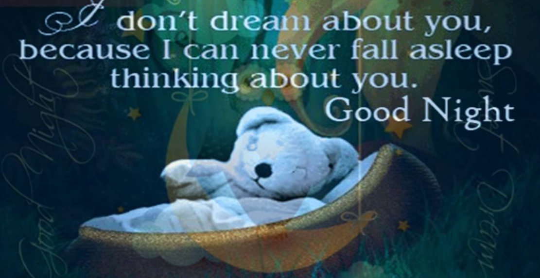 Romantic goodnight quotes for friends
