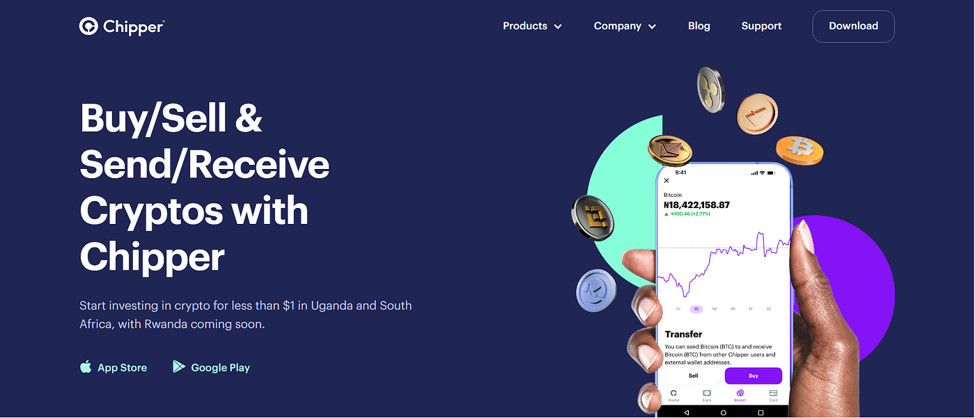 Chipper Cash App Review— How to Invest in Stocks and Cryptocurrency in  Uganda and Africa | by Mugabi Imran | Coinmonks | Medium