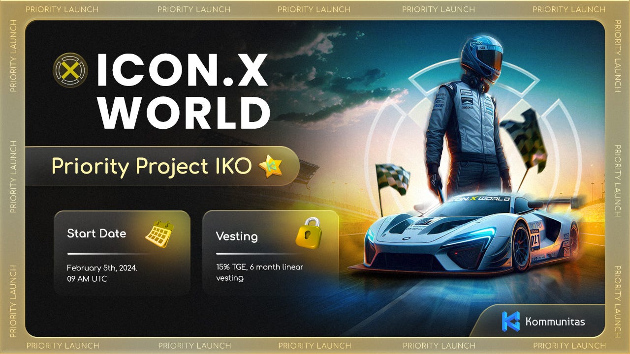 Kommunitas X ICON.X WORLD Priority Project IKO Details | by Kommunitas  Official | Medium