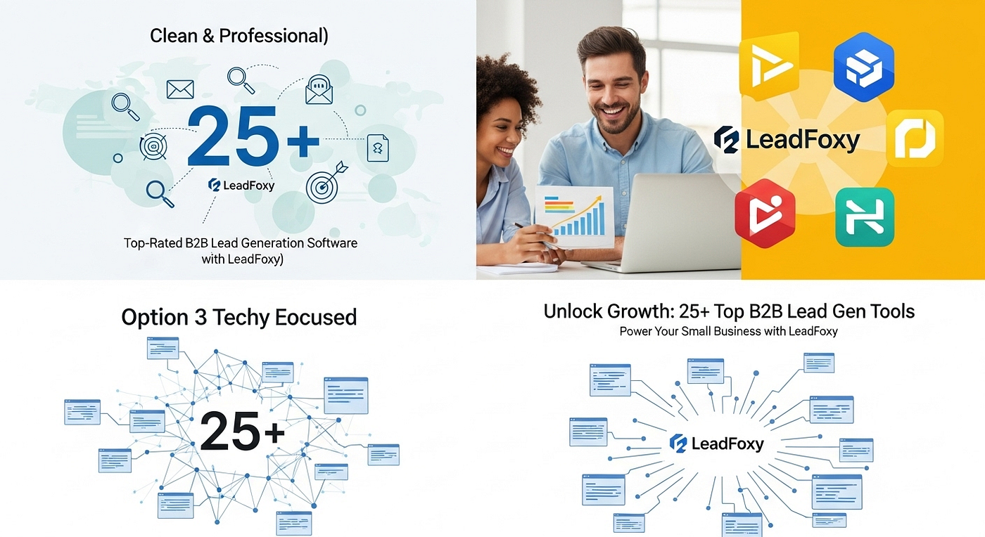 Top-Rated 25+ B2B Lead Generation Software and Tools for Small Businesses
