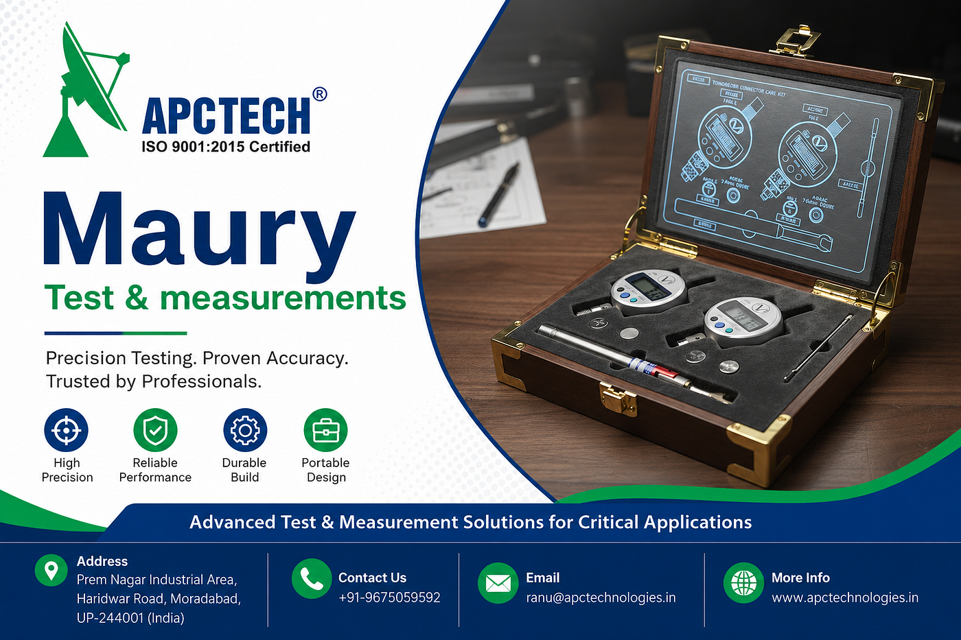 Maury Test & Measurements Solutions by APC Technologies