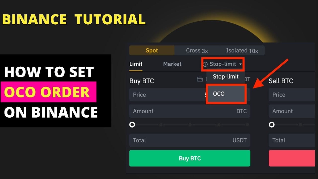 What is One Cancels Other (OCO) Order in Cryptocurrency, and How it Works?  | by TrailingCrypto | Medium
