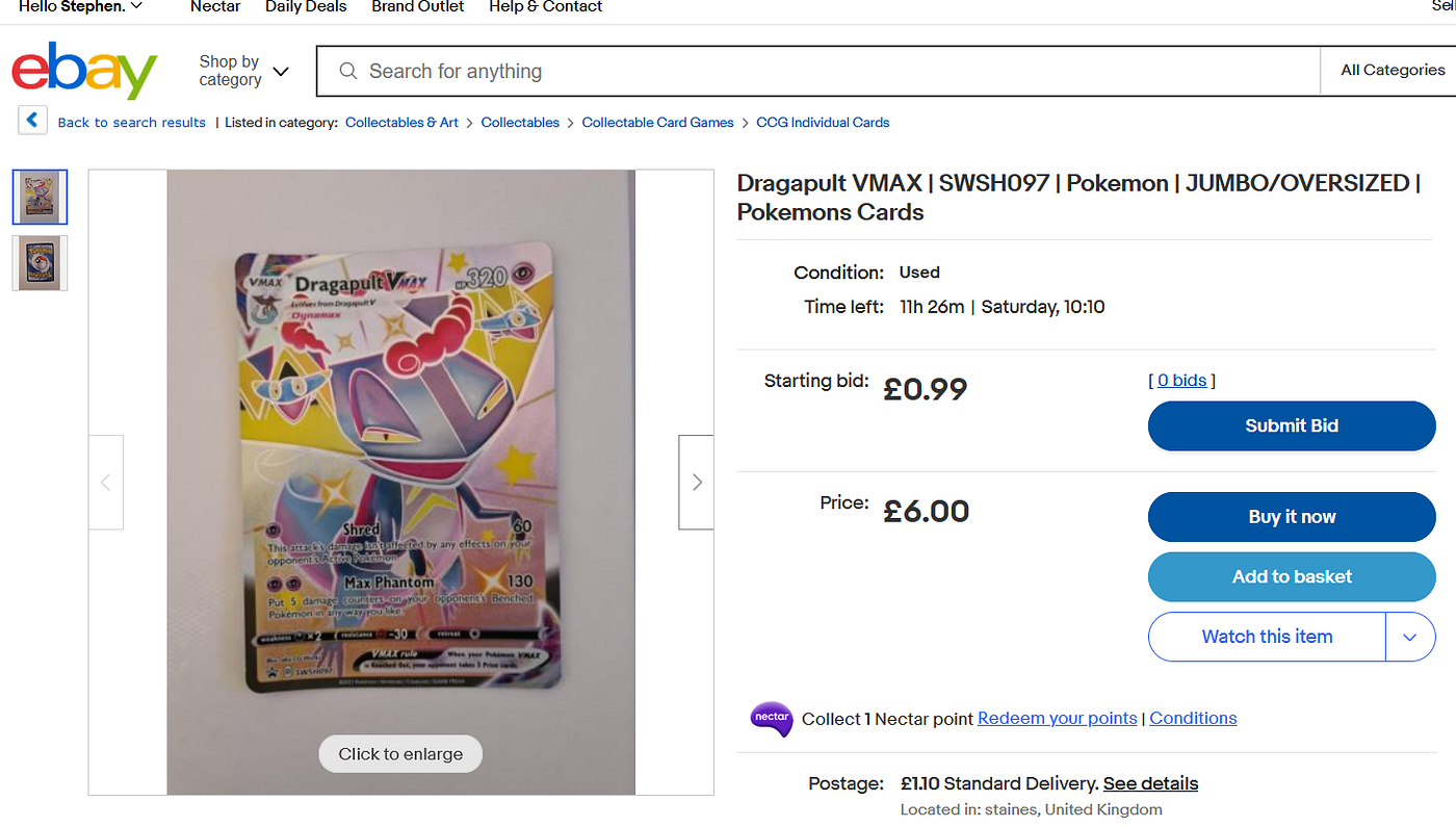 what percentage does ebay take on pokemon cards Pokemon Silver Mystery Box (Medium) — Titan Cards Ltd