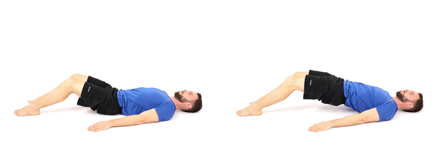 Glute bridge for hamstrings sale