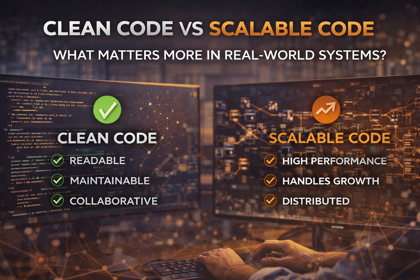 Clean Code vs Scalable Code: What Matters More in Real-World Systems?