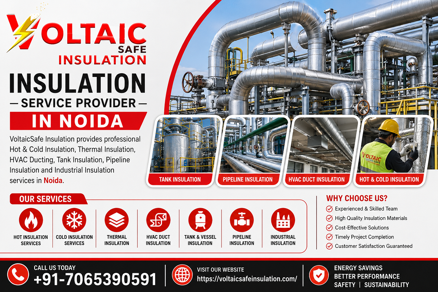 VoltaicSafe Insulation — Trusted Insulation Service Provider in Sonipat