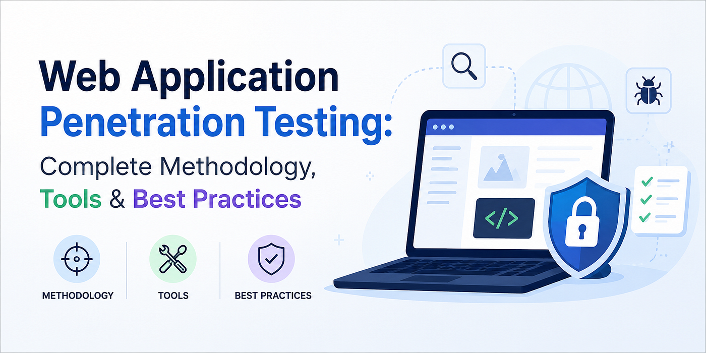Web Application Penetration Testing: Complete Methodology, Tools & Best Practices