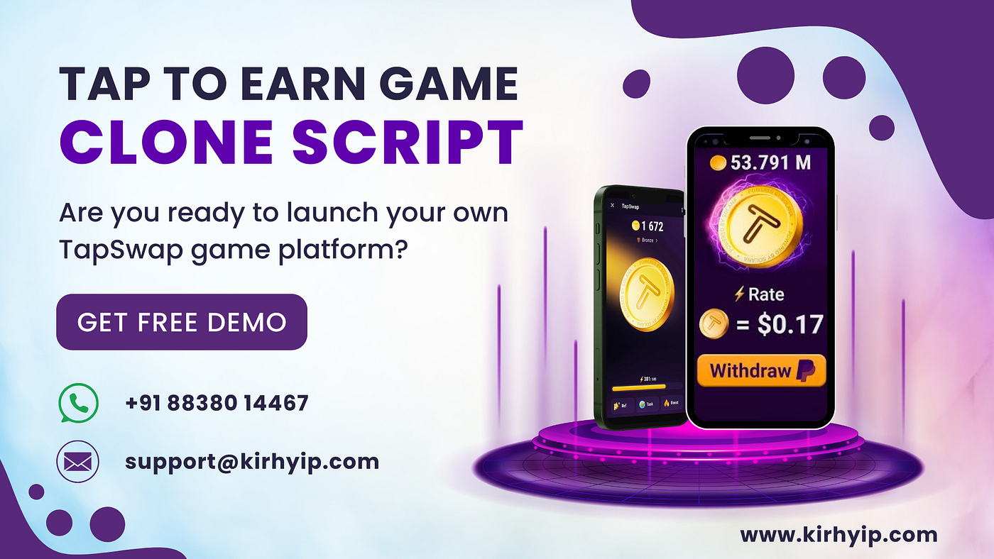 Tap-to-Earn Game Development: How Simple Taps Are Redefining Gaming with  Real Rewards | by Elisha | Coinmonks | Medium