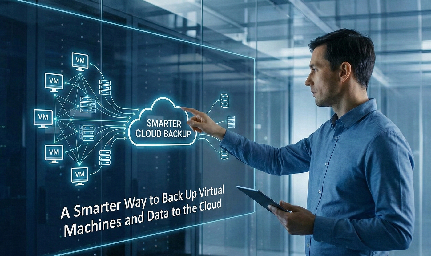 Smarter VM & Data Backup to the Cloud: From Reactive Protection to Intelligent Resilience