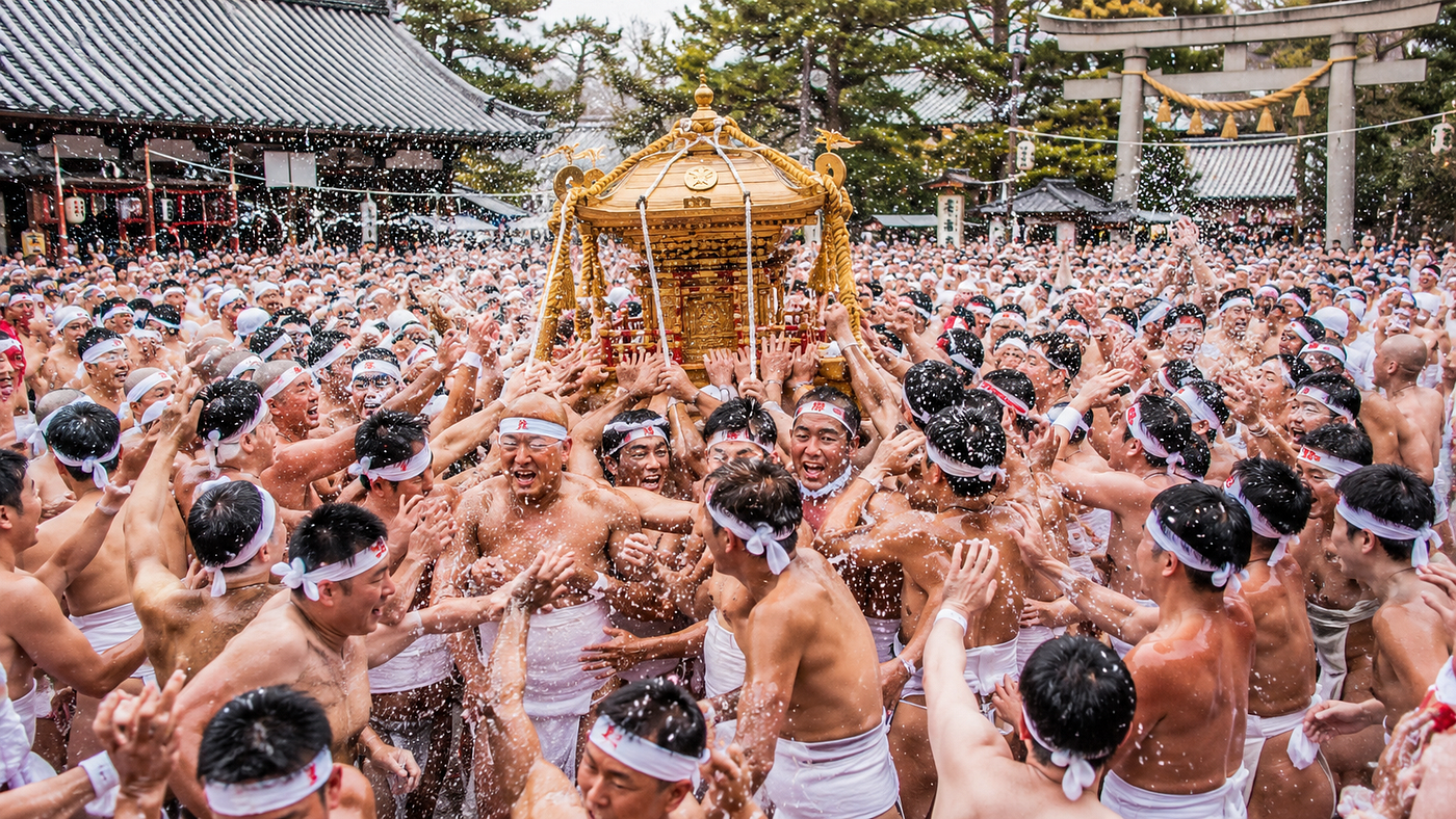 Did You Know… Japan Has a “Naked Festival”? 😲