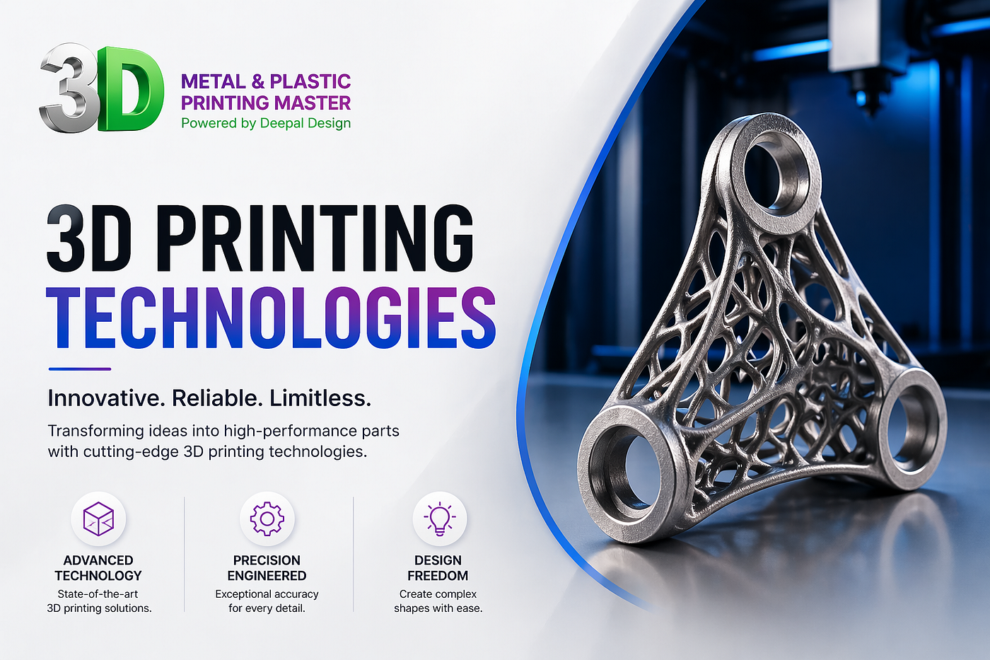 Innovative 3D Printing Technologies For Next-Generation Manufacturing