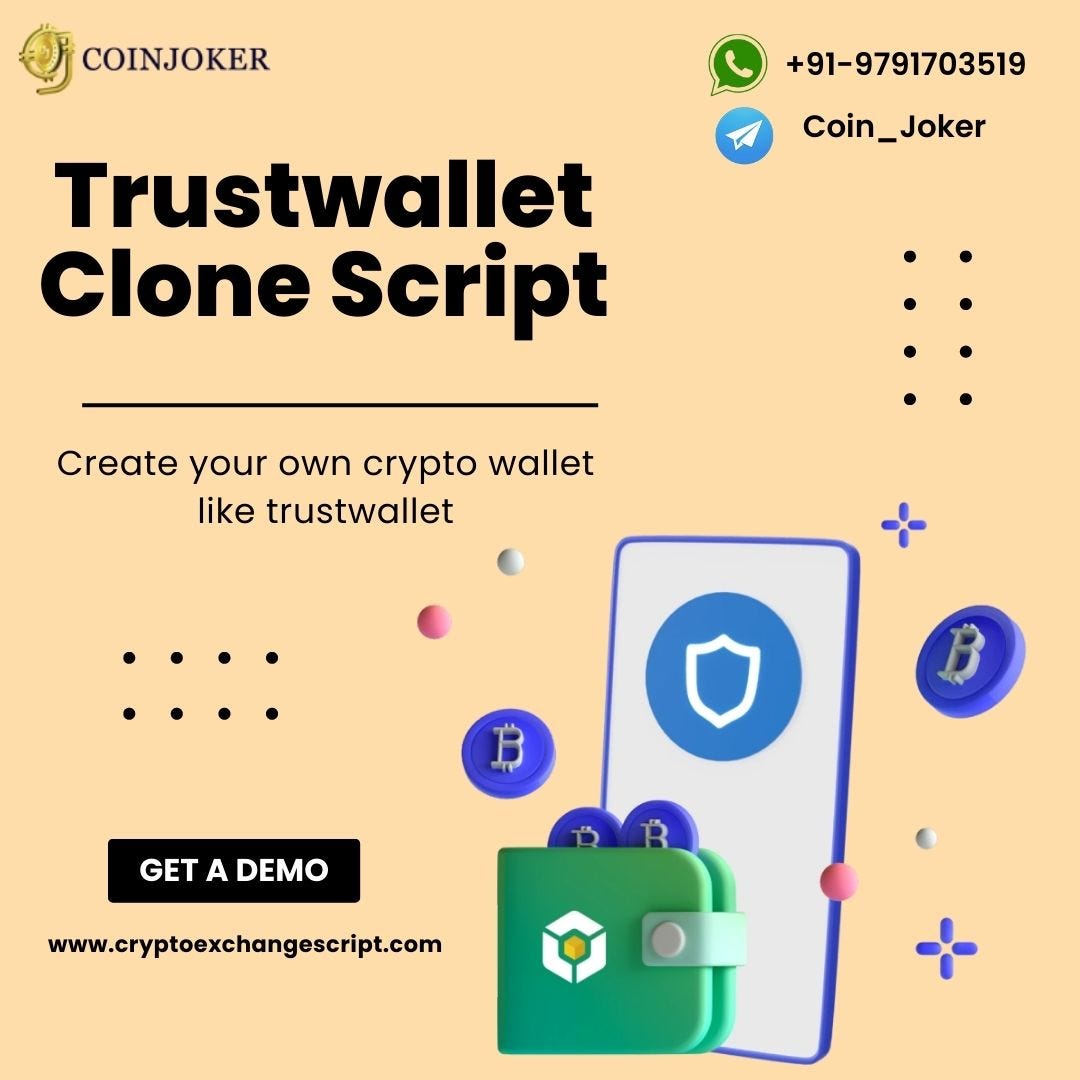 Trust Wallet Clone Script | Trust Wallet Clone App | by Roxana Sarah |  Medium