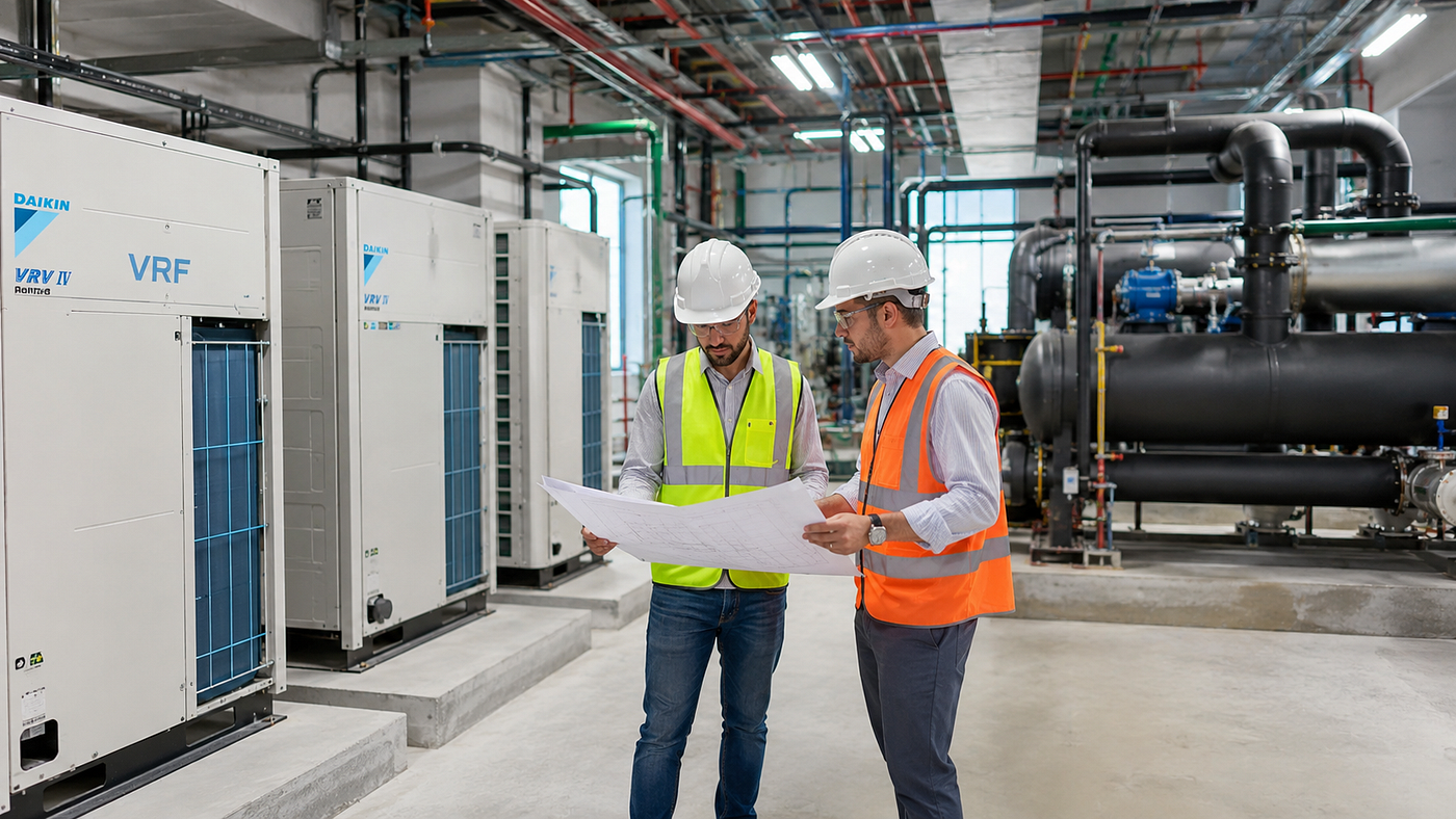 VRF vs. Chilled Water Systems: Choosing the Right HVAC Design