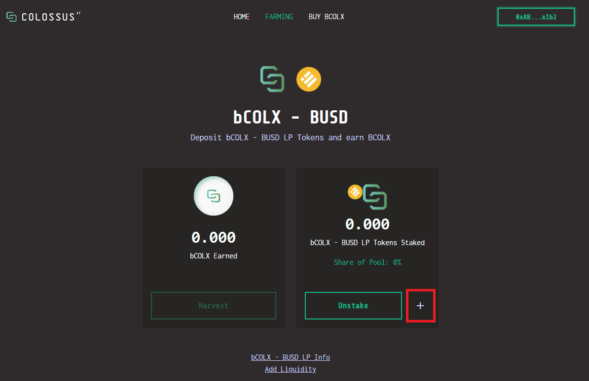 Colossus Finance: bCOLX-BUSD Liquidity Provider Incentive Campaign Goes  Live (100,000 bCOLX/day — Pancakeswap) | by ColossusXT | Medium