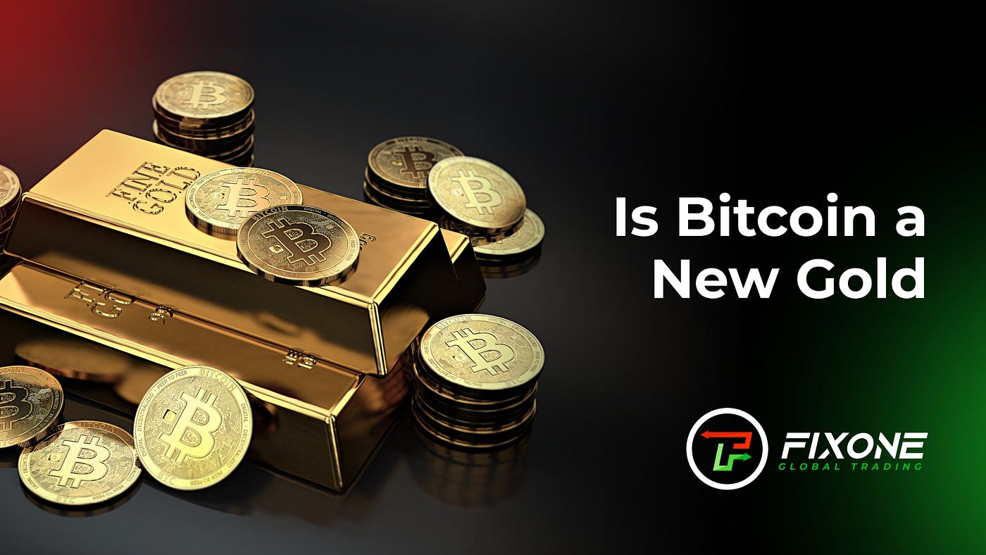 Is Bitcoin a New Gold. The total estimated market cap of gold… | by MEGA  GIVEAWAY DEXNET | Medium
