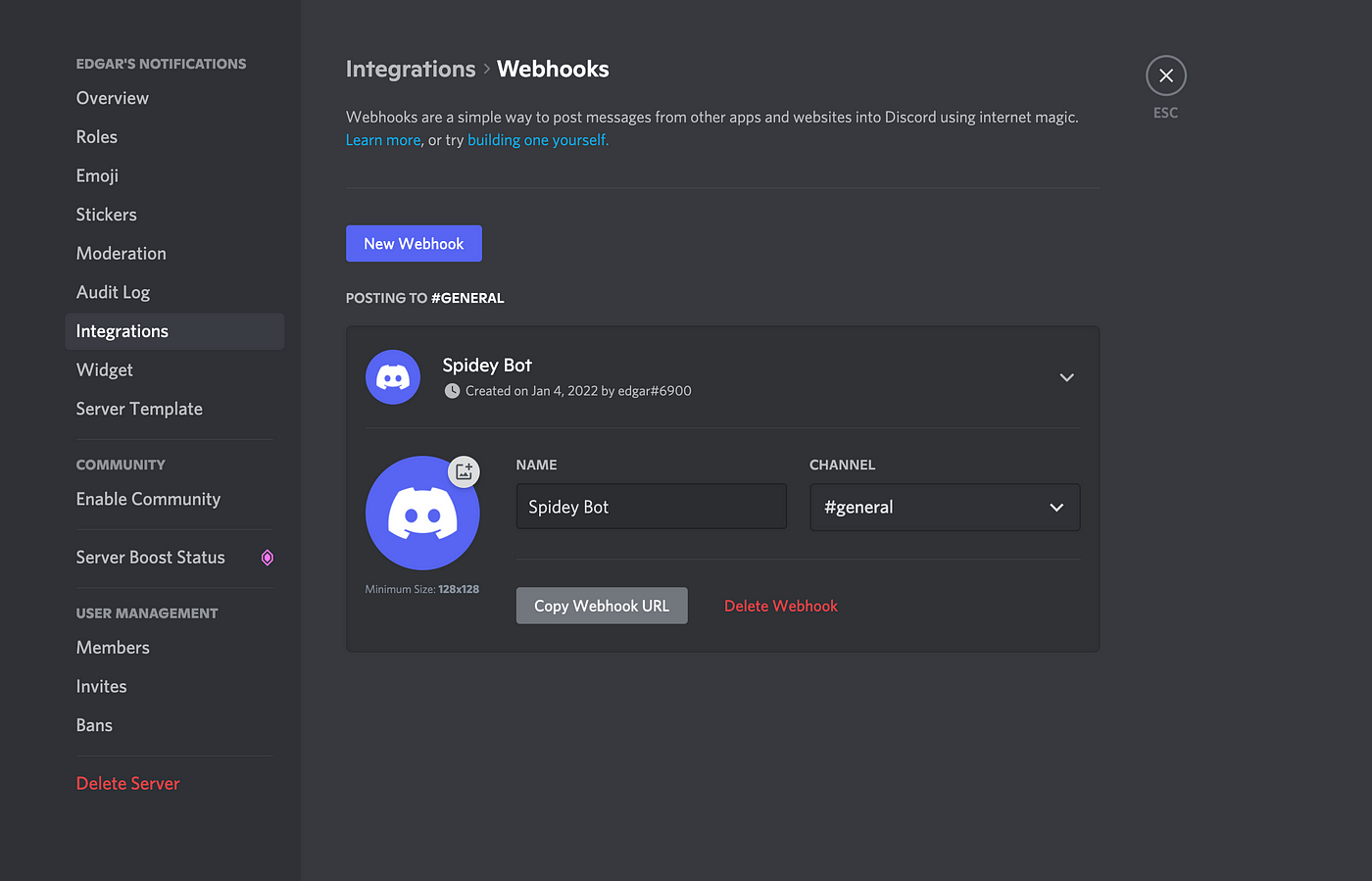 Enabling health notifications on Discord for your Chia Farm in