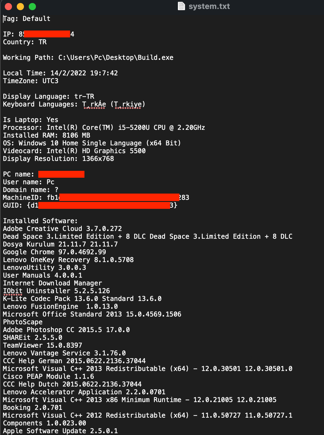 Bir Başkasının MetaMask Cüzdanı Dahil Bilgisayarındaki Bütün.