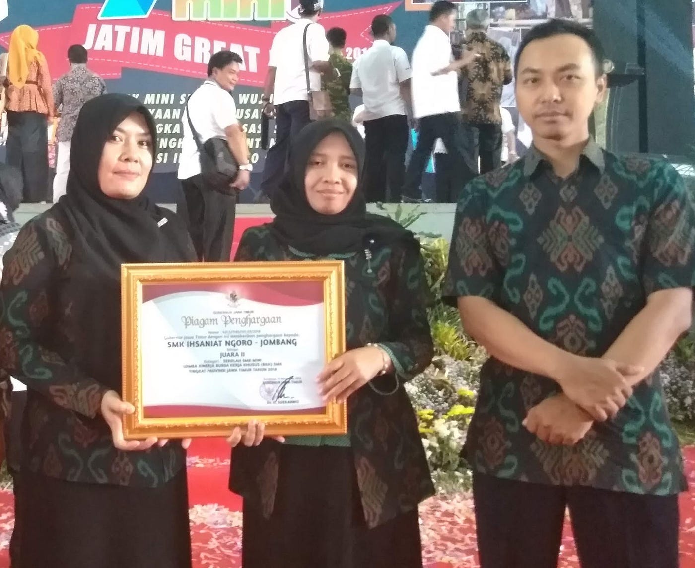 Raih Juara II Lomba Kinerja BKK Jatim 2018! Ini Strategi Rahasia Tim SMK Ihsanniat