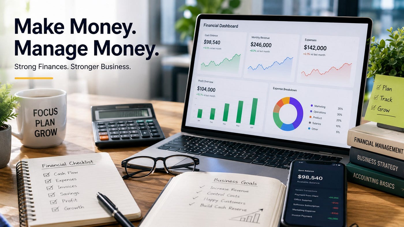 Your Business Can Make Money. Still Run Out of Money