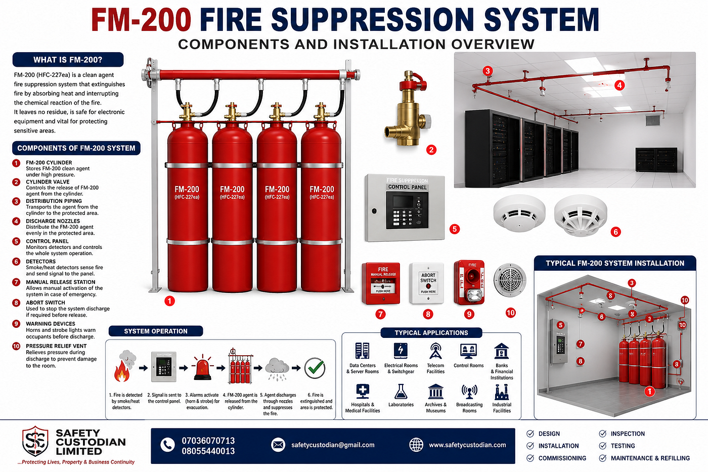 FM-200 Fire Suppression Systems: Protecting What Matters Most
