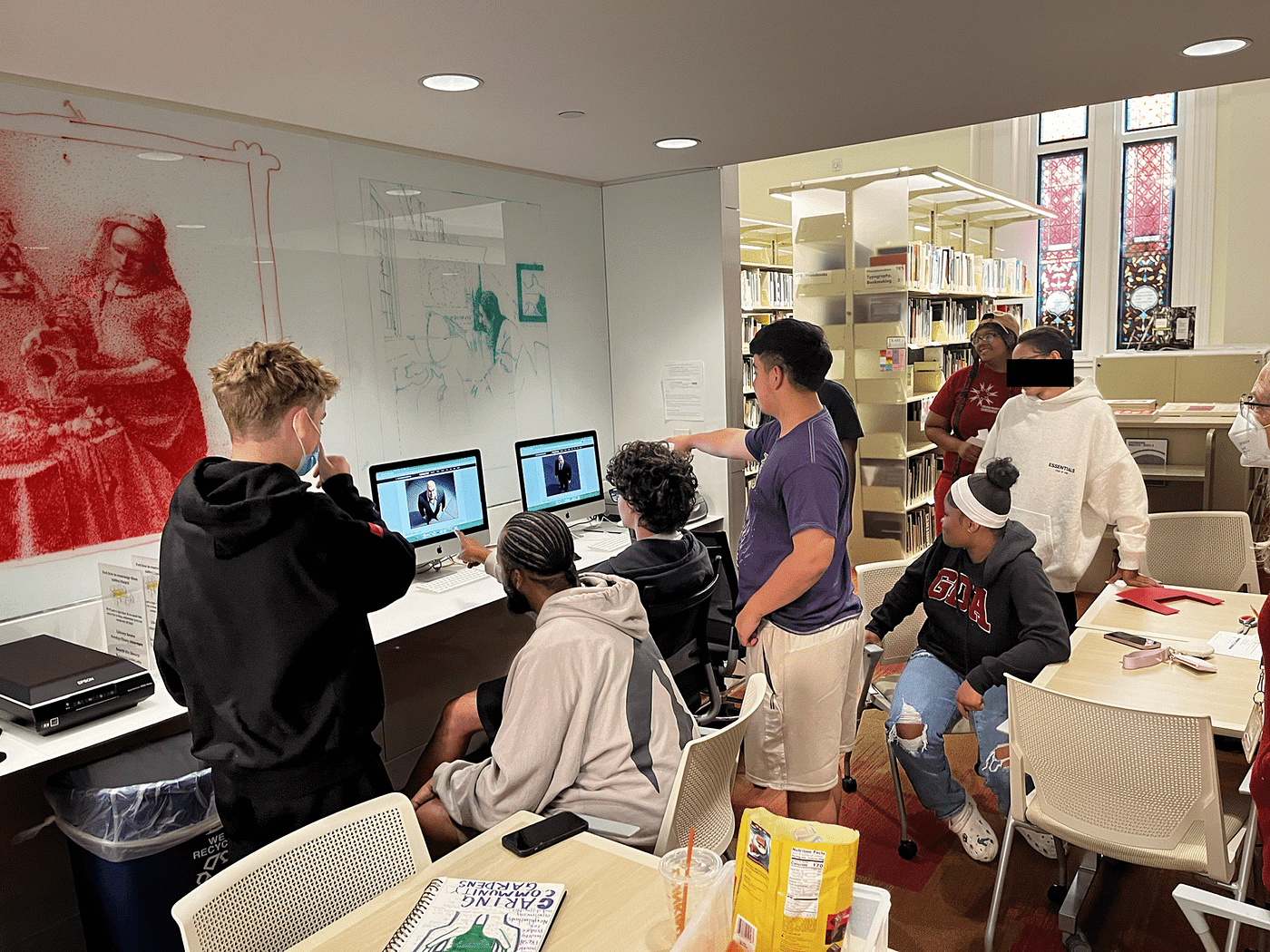Prompt battle at Lesley University
