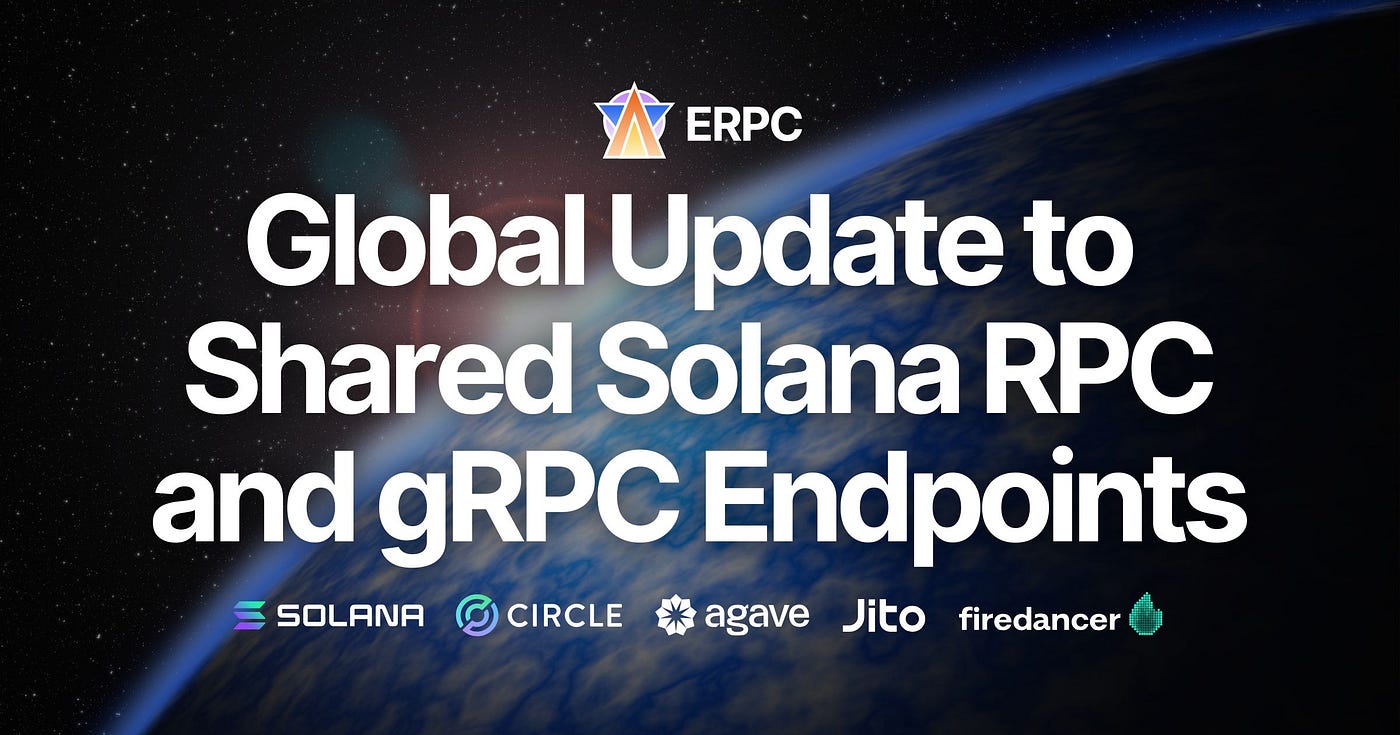 ERPC Implements a Global Update to Shared Solana RPC and gRPC Endpoints |  by kishi.sol | Medium