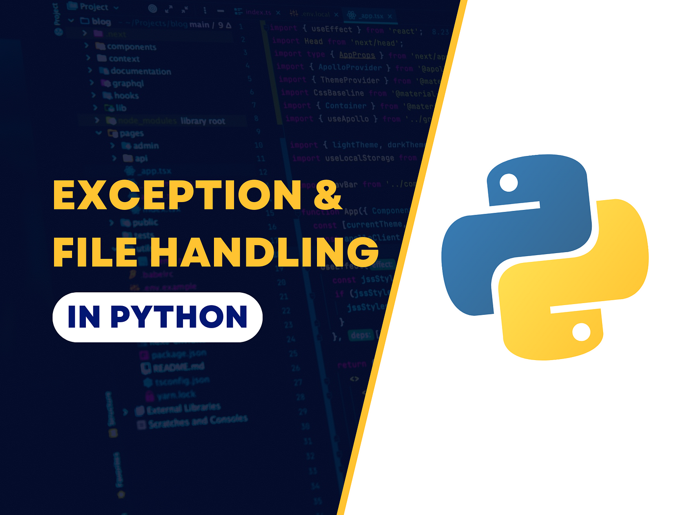 Exception and File Handling in Python, by preciousvictory