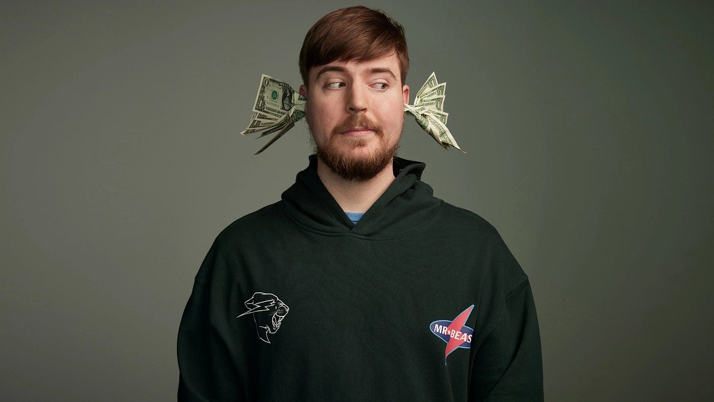 MrBeast: The YouTube Star Who Gives Away Millions of Dollars in Crypto | by  Suzan Robbery | Medium