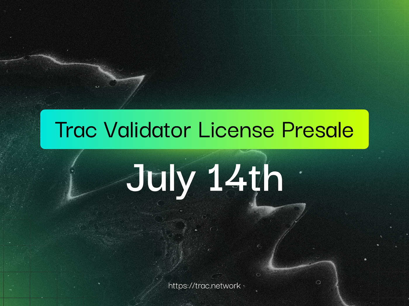 Trac Validator License Presale. This article covers the Trac Validator… |  by Alexandre Philippine | Trac_Systems | Medium