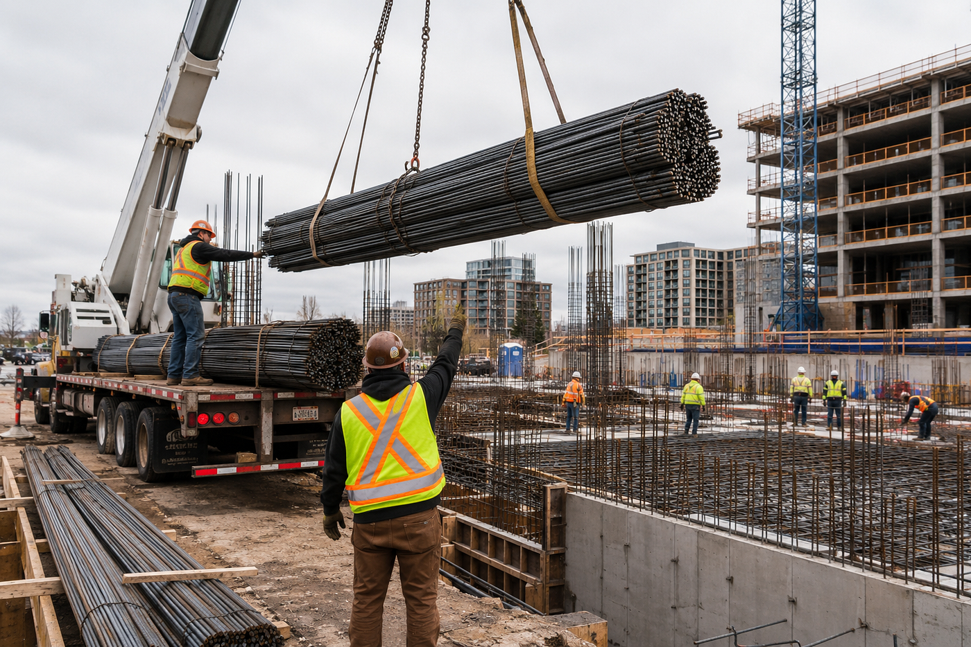 Understanding Rebar Supply Coordination in Ontario Construction