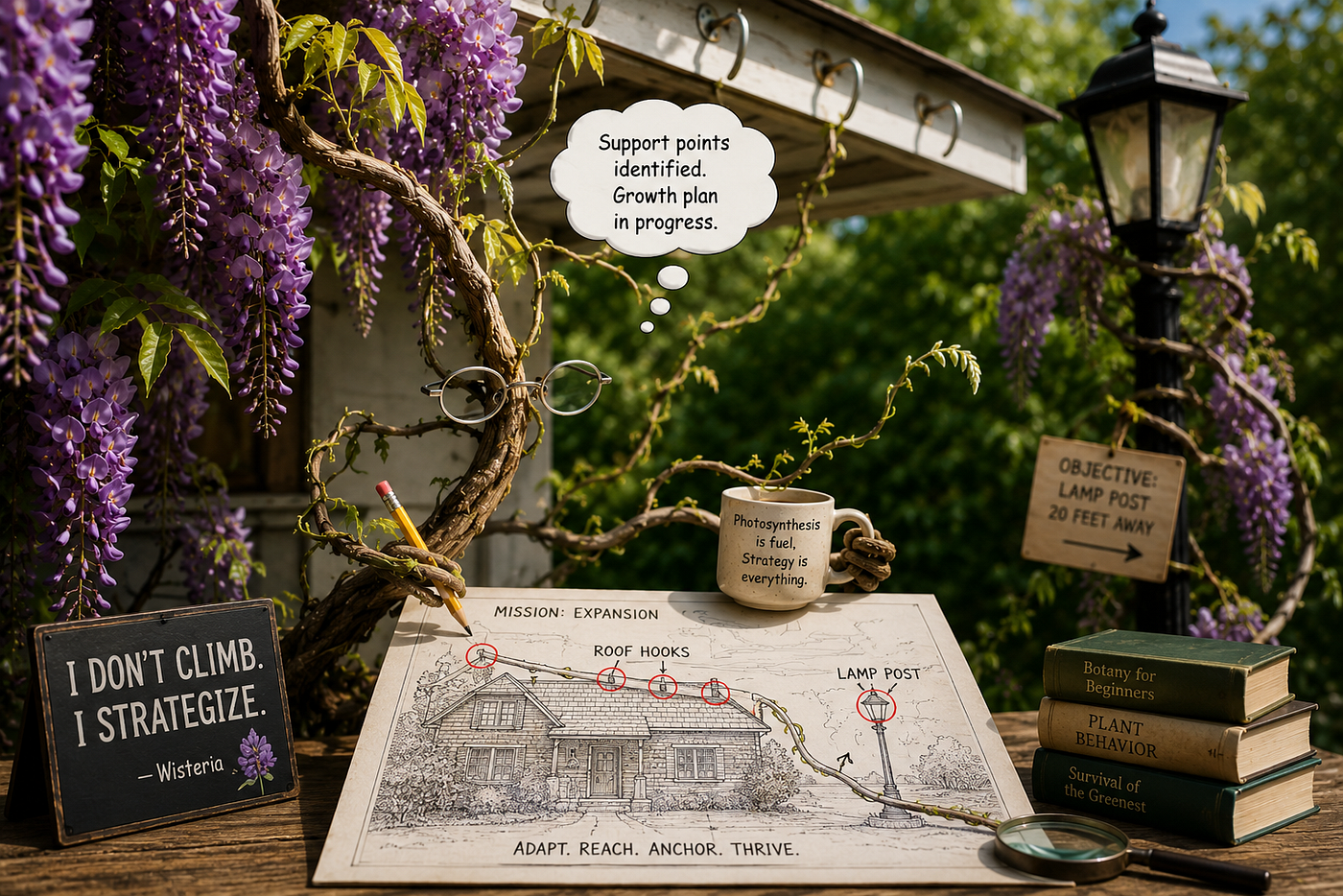 What a Wisteria Vine Taught Me About Intelligence