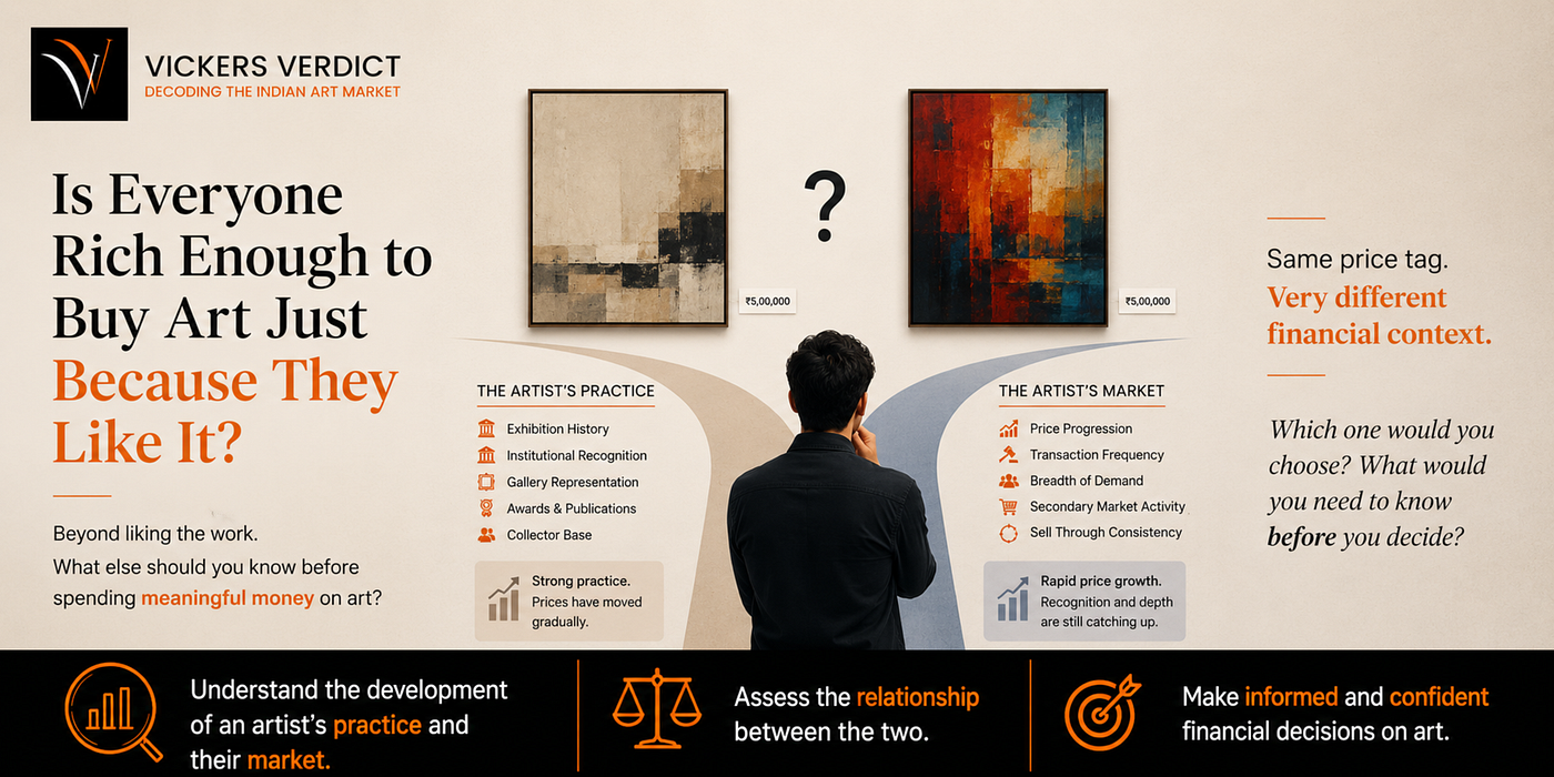 Is Everyone Rich Enough to Spend on Art Just Because They Like the Work?