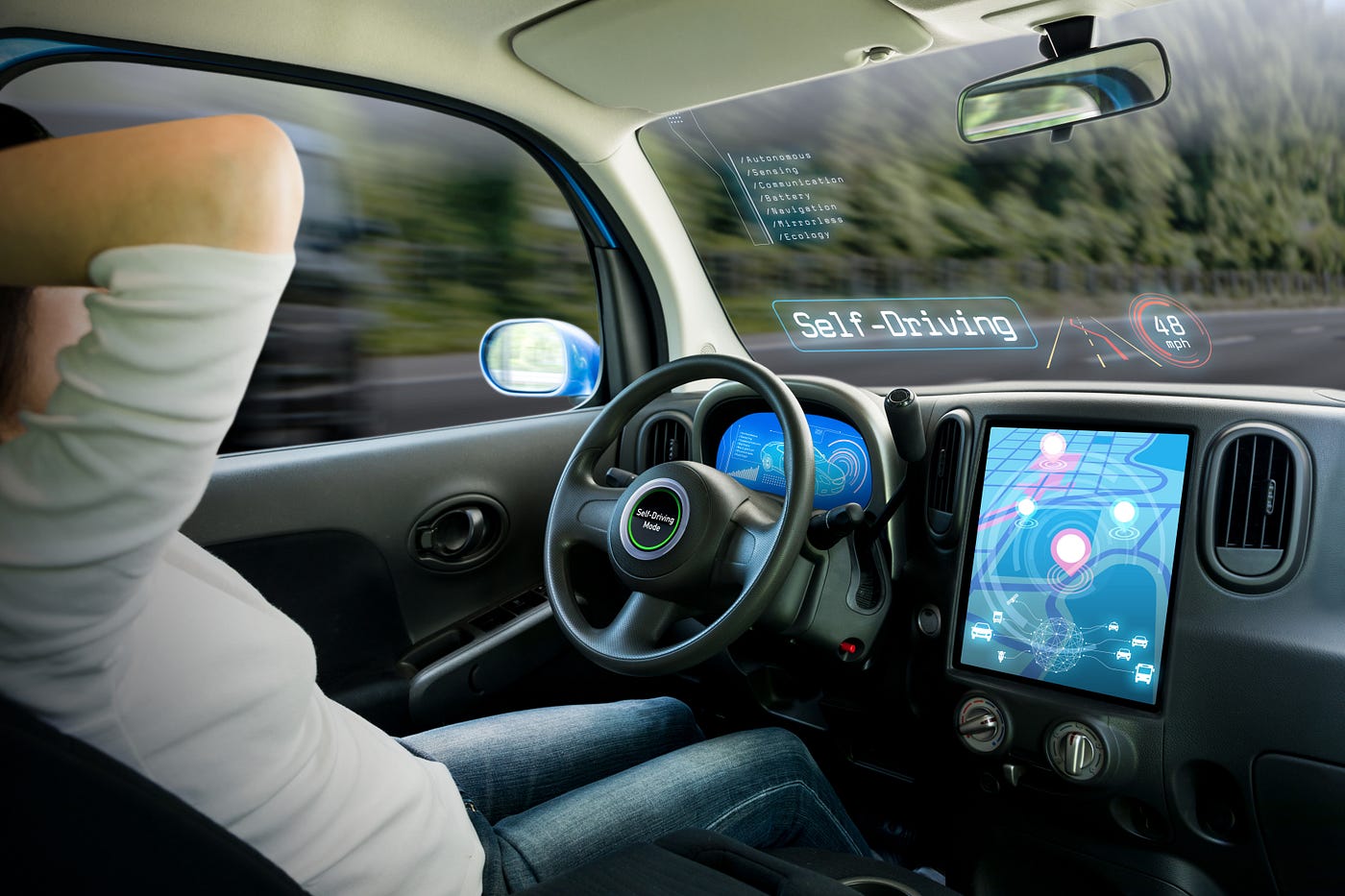Explore the key Challenges of Self Driving Cars that still need solutions, including reliability, cybersecurity risks & human trust issues.