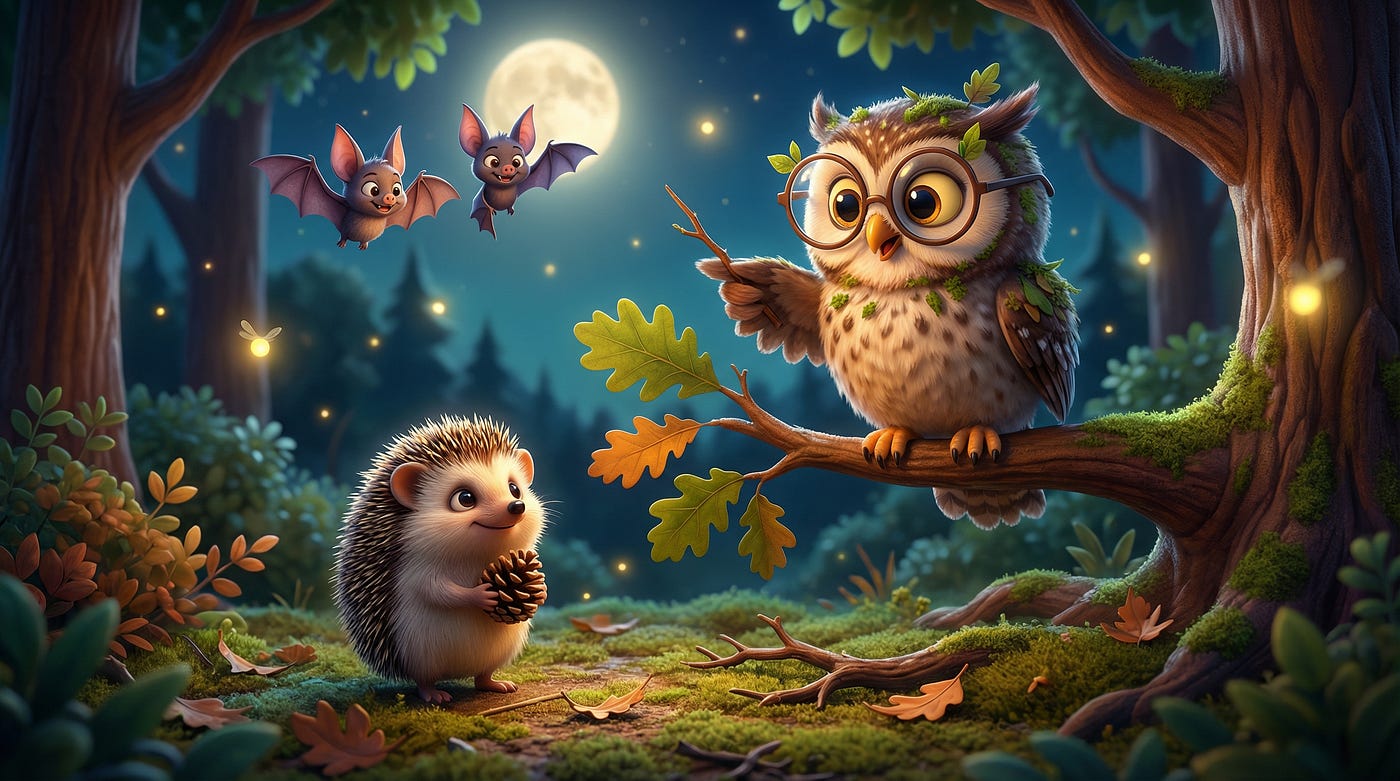 🦉💥 Emmas Bruchlandung (und ein leiser Held)
