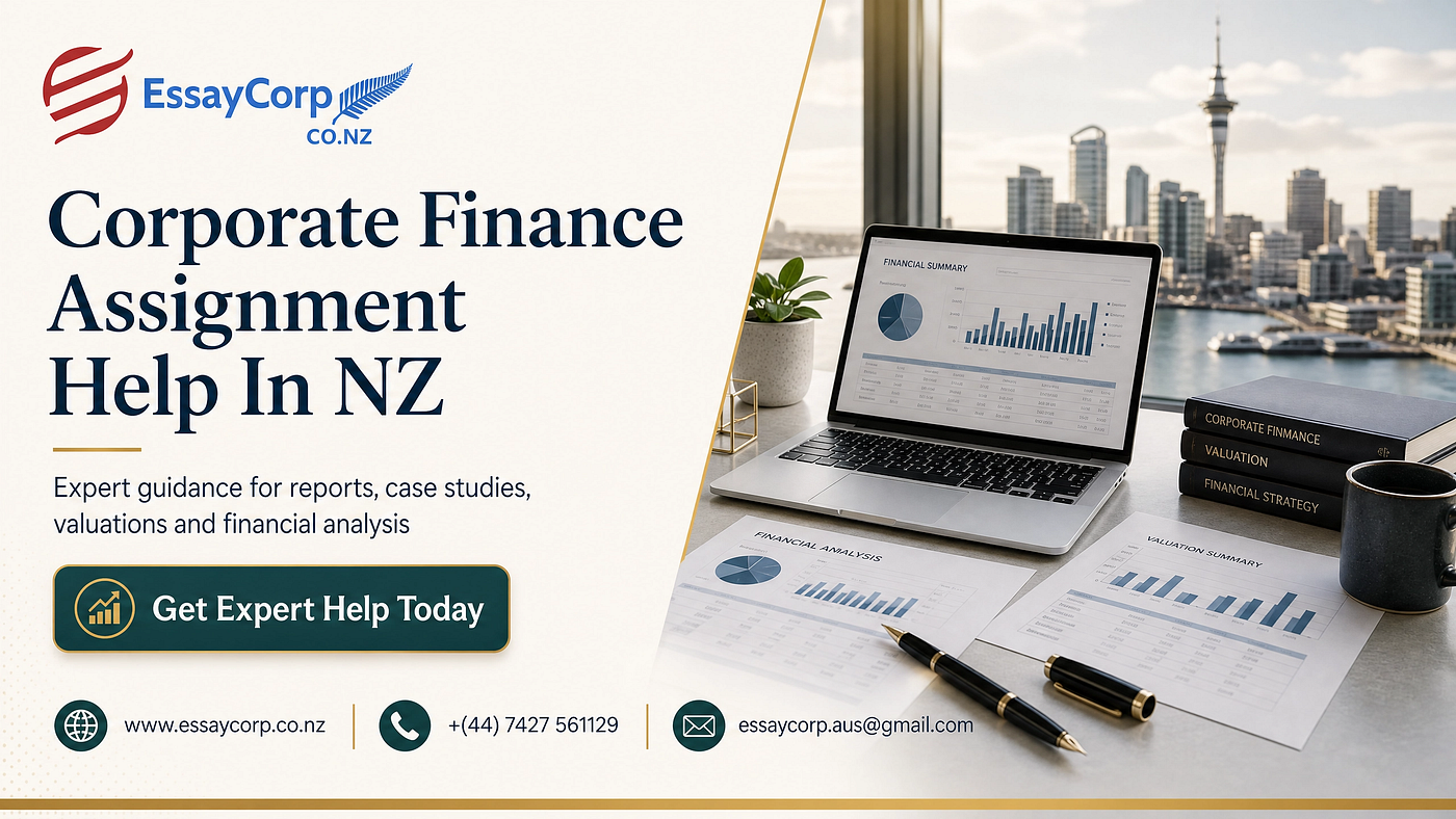Corporate Finance Assignment Help In NZ
