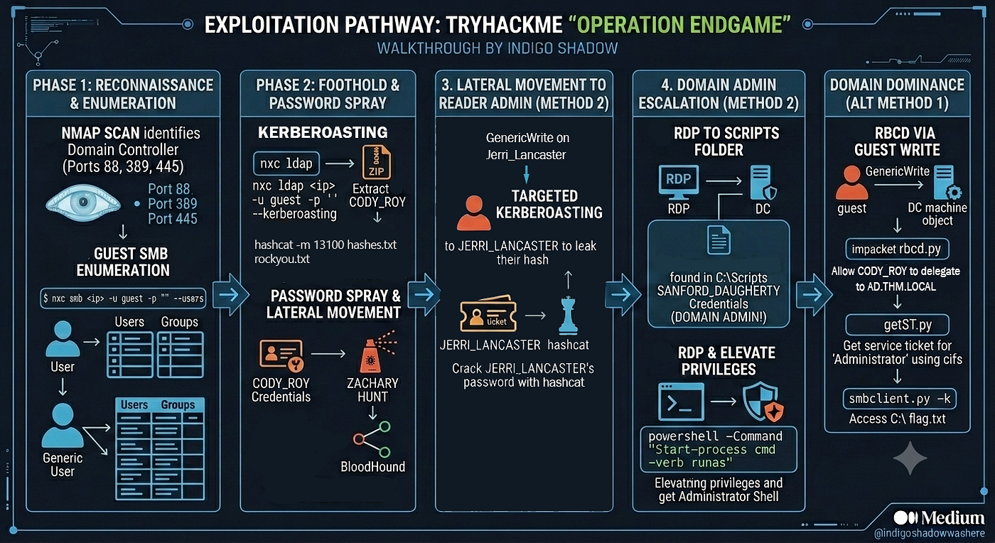 Tryhackme Walkthrough — Operation Endgame