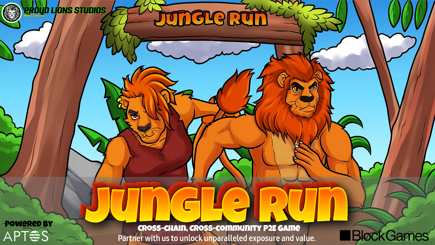 Jungle Run — A Cross-Community NFT Play to Earn Game | by Proud Lion  Studios | Medium