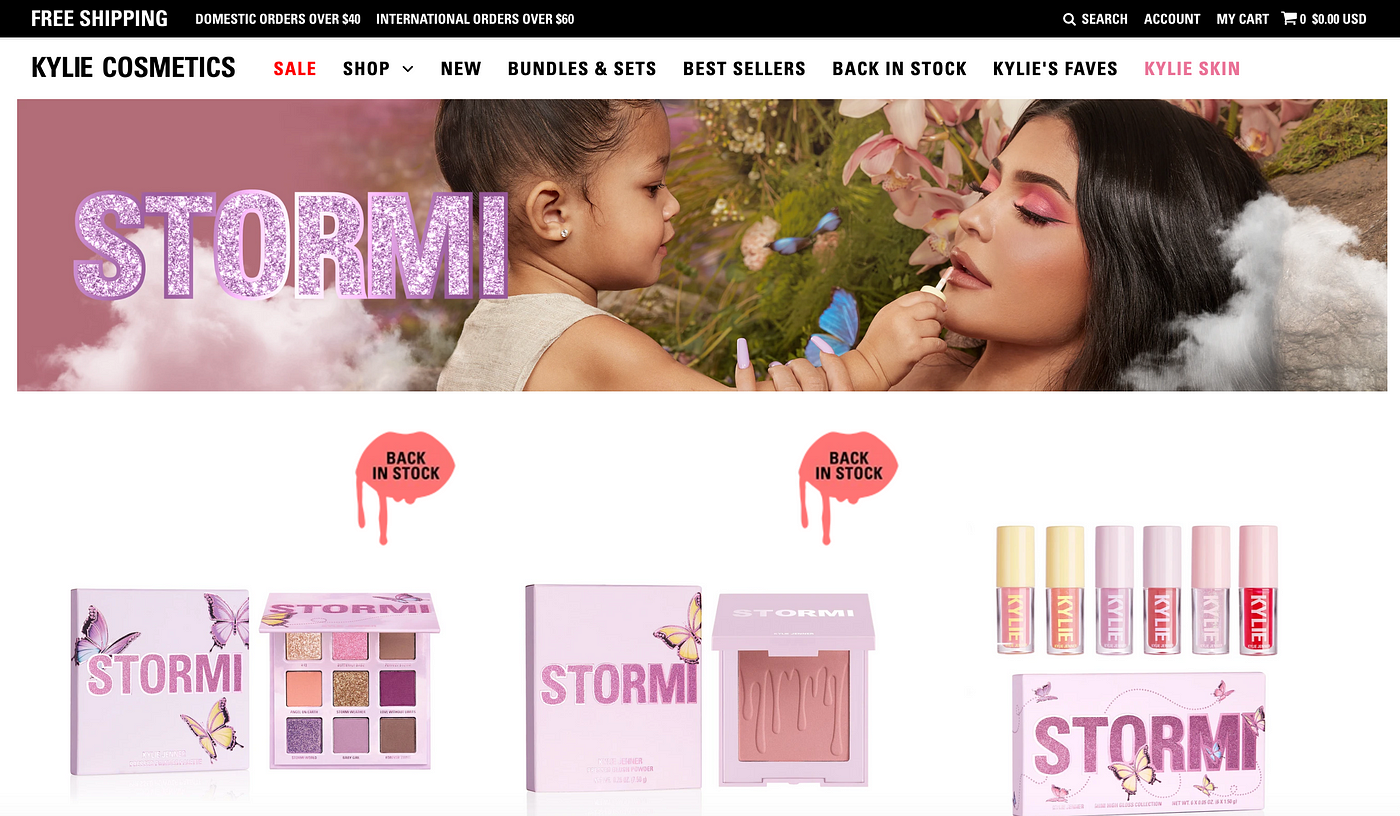 How Does UX Affect Kylie Cosmetics | by Davina Zhuo | Marketing in ...