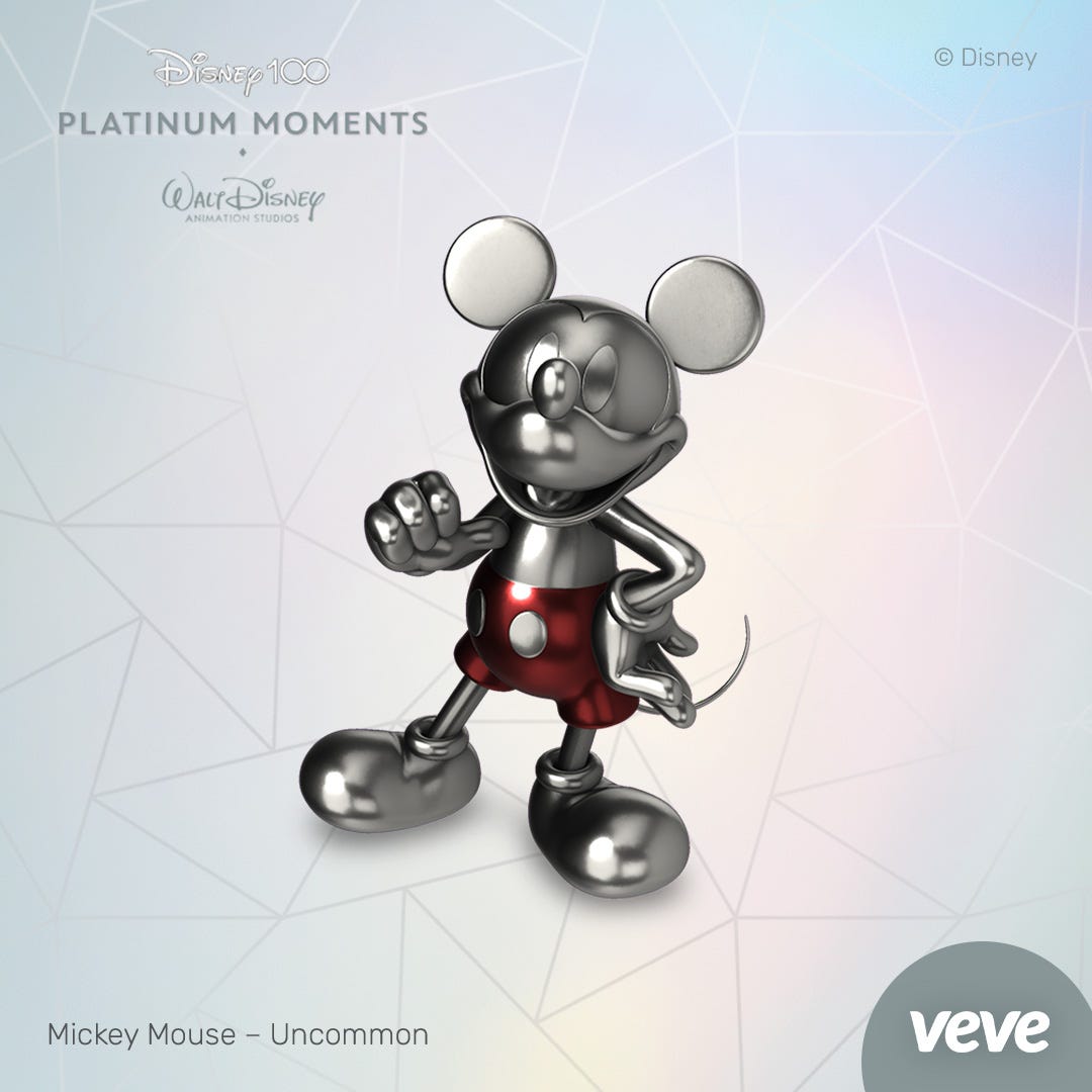 Disney100 Platinum Moments — Walt Disney Animation Series 1, by VeVe  Digital Collectibles, VeVe