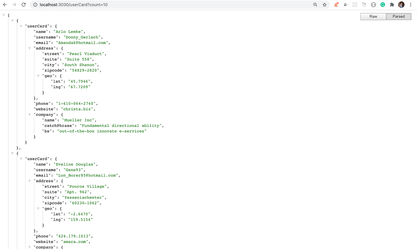 How to generate mock data within seconds using Node.js | by Yogesh Chavan |  JavaScript in Plain English