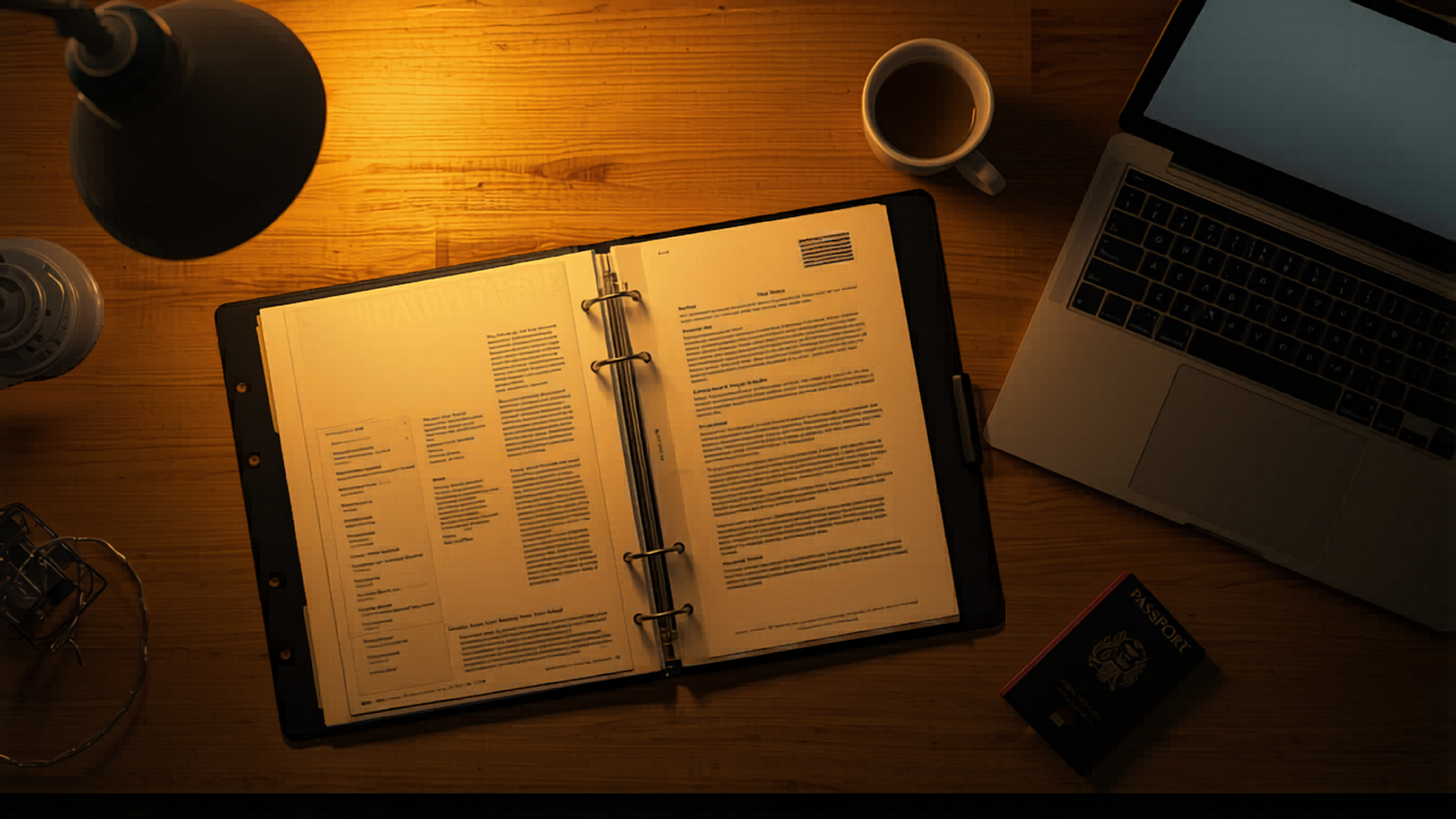 The documentation is not separate from the career. It is the career, translated into a language that travels.