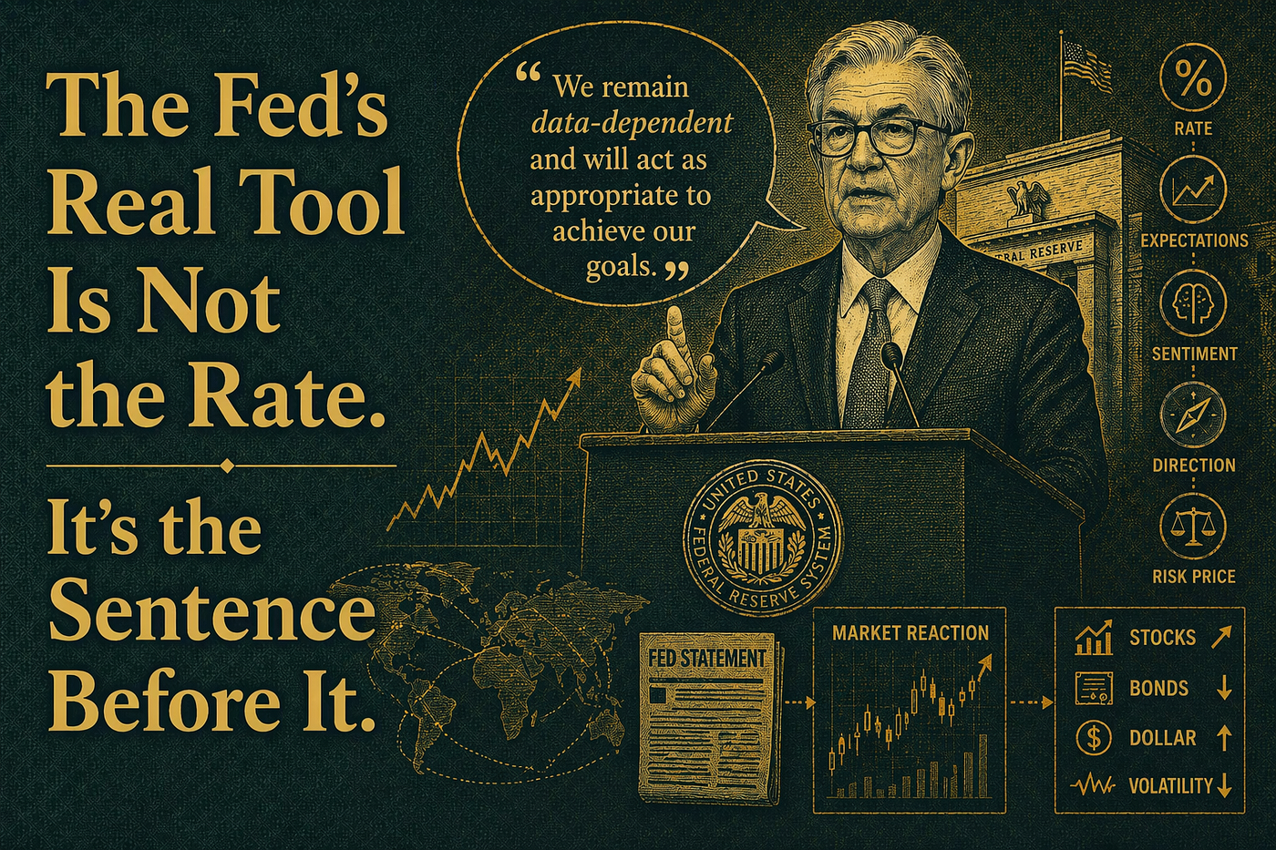 The Fed’s Real Tool Is Not the Rate. It’s the Sentence Before It.