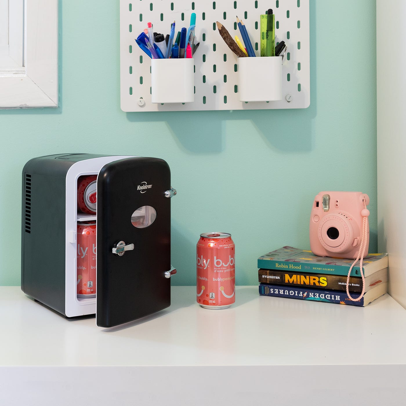 coca cola mini fridge koolatron