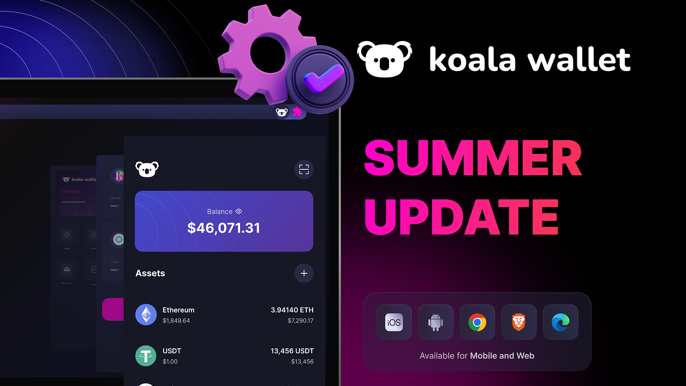 Koala Wallet Summer Update. We are excited to announce the summer… | by  Koala Wallet | Medium