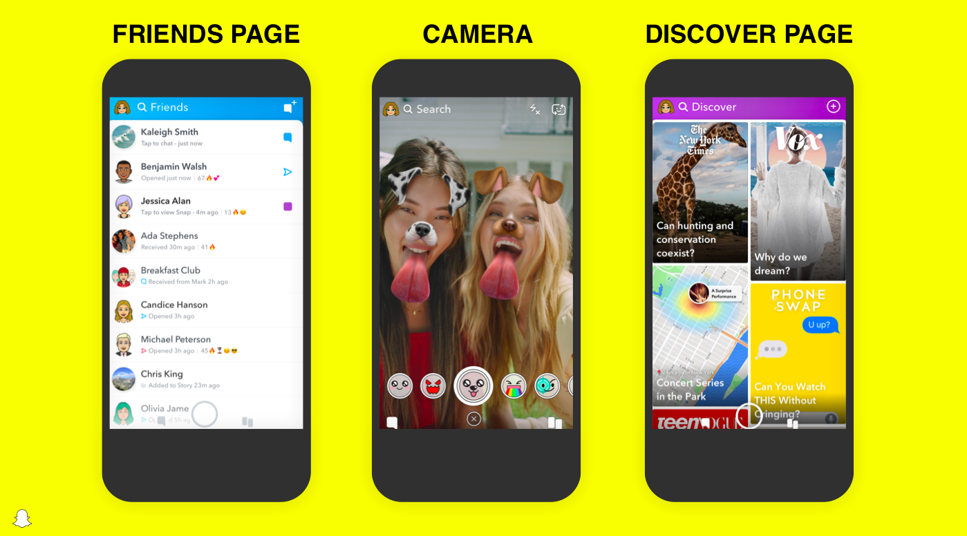 Thoughts on the “new” Snapchat. As you may know, Snap Inc. announced a… |  by Anant Jain | Anant Jain | Medium